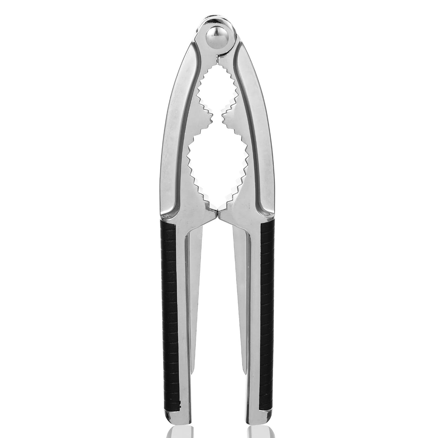 Ouligay Nutcracker Walnuts Metal Walnut Cracker with Non-Slip Handle