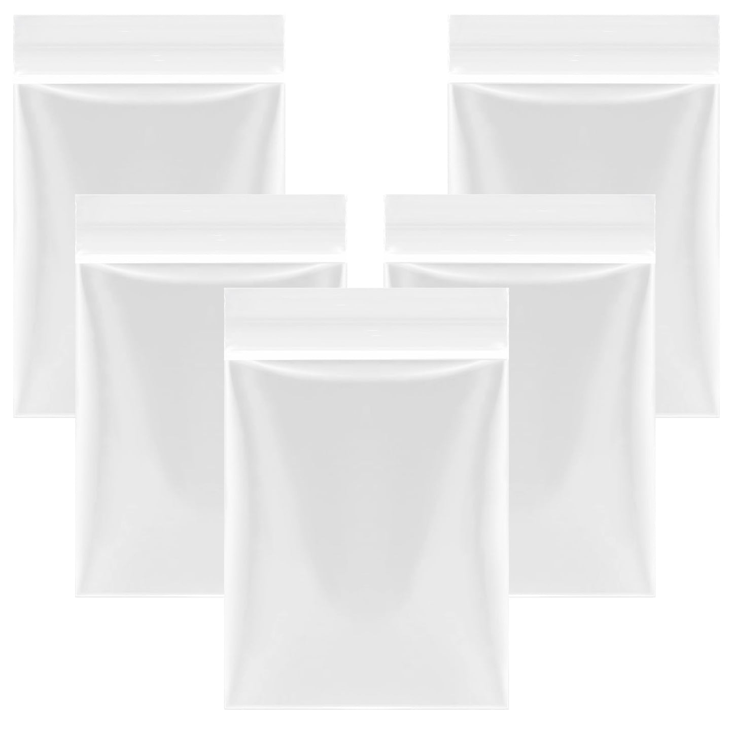 Xinjoduz 200 PCS Small Jewelry Bags, 2×3 Inch 4 Mil Small Storage Bags for Pills, Clear Small Zip Bags, Resealable Small Bags for Jewelry Necklace Ring Coin Beads Candy Bags