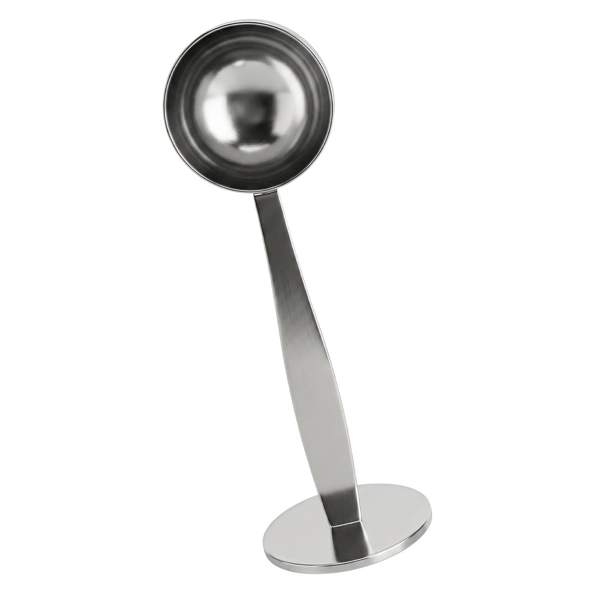 Chsoejuf 2-in-1 Coffee Scoop, Stainless Steel Tablespoon Measure Spoon