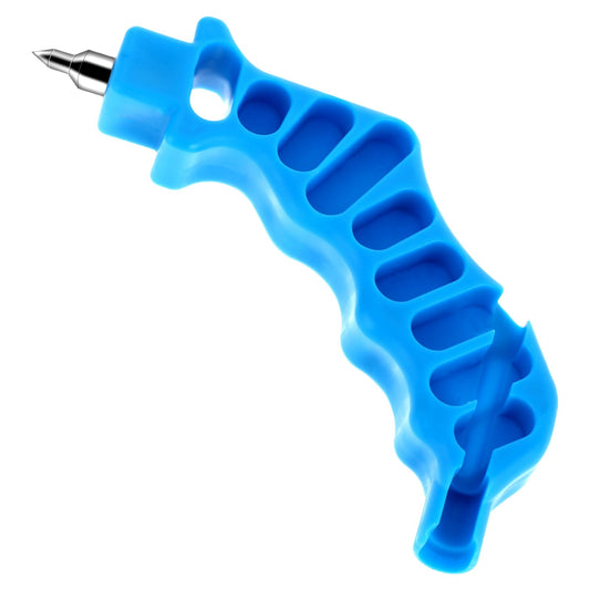 2-in-1 Drip Irrigation Tubing Hole Punch Drip Irrigation Hole Punch Tool PE Pipe Opening Hole Punch Irrigation Tools for Easier 1/4" Inch Fitting & Emitter Insertion Drip Sprinkler Systems (Blue)