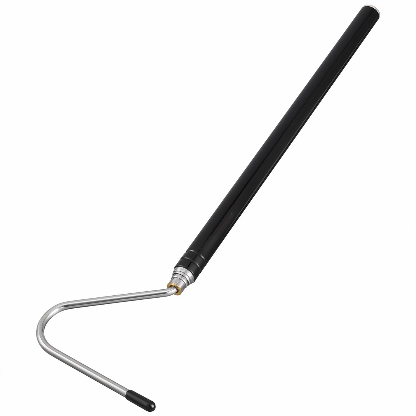Mabor 40 Inch Snake Hook, Stainless Steel Extensible Retractable Grappling Hook, Pick-Up Handling Tool Pool Skimmer Basket Hooks