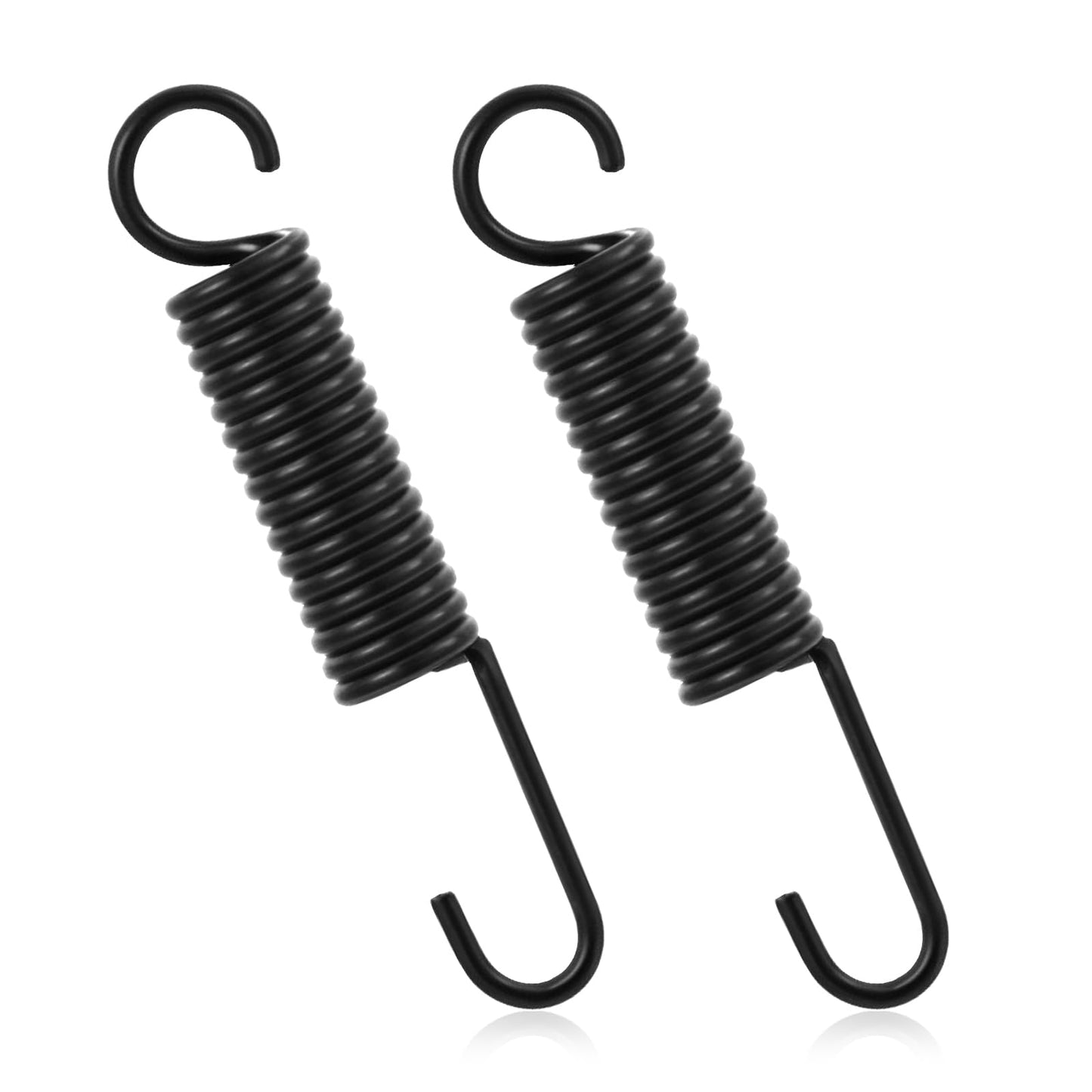 Mabor 3-1/2 Inch Recliner Springs Replacement Parts, 2Pcs Mechanism Furniture Extension Springs, Long Neck Hooked, Black Recliner Replacement Parts