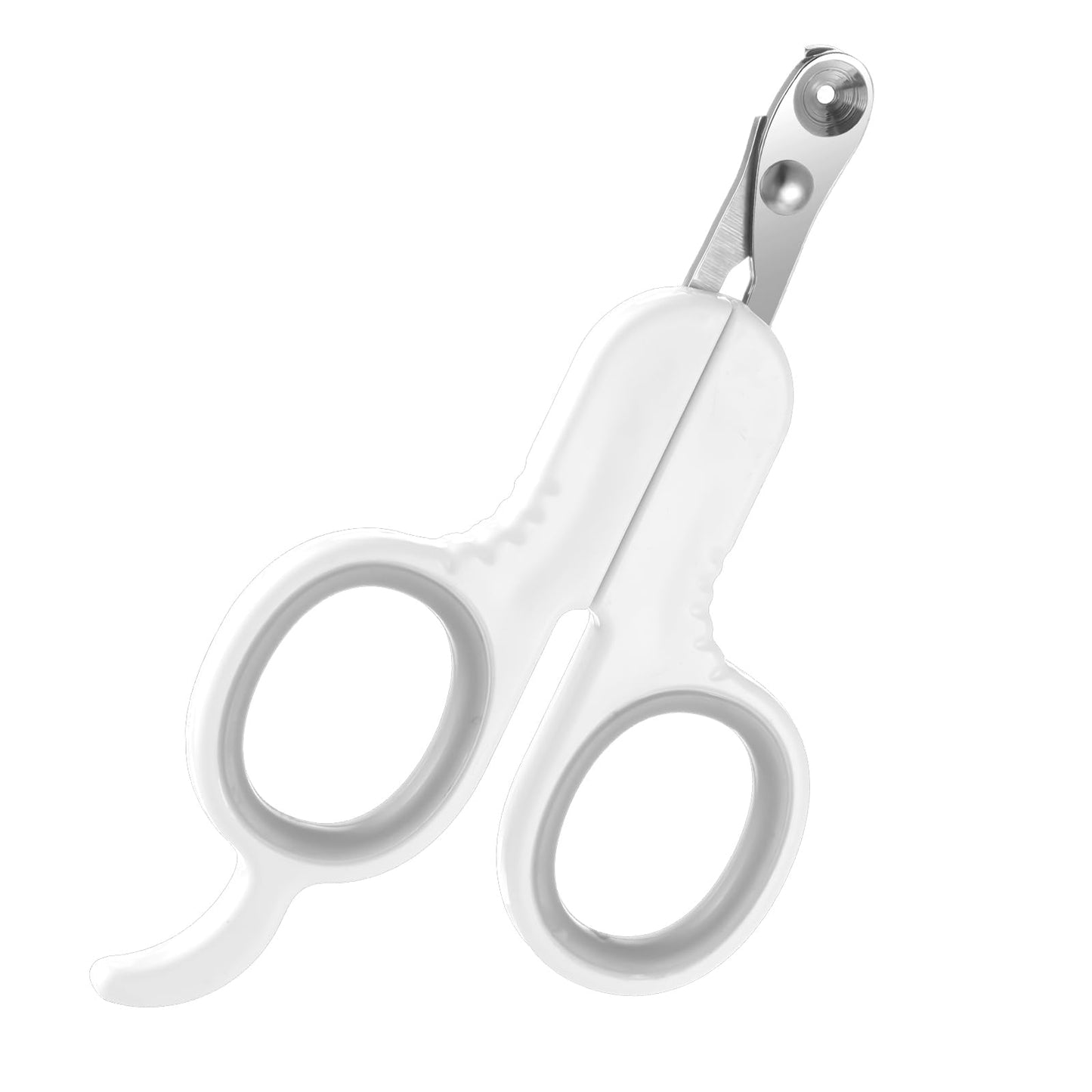 Tyqour Kitten Nail Clipper Professional Cat Rabbit Bird Small Dog Pet Nail Clippers Cat Claw Clipper for Novice Pet Families (Grey)