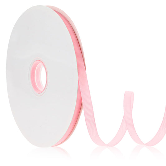 100 Yard Pink Satin Ribbon 10mm Thin Solid Fabric Ribbons Roll Silk Wedding Bouquet Ribbon For Wrapping Special Gifts, Weddings, Christenings