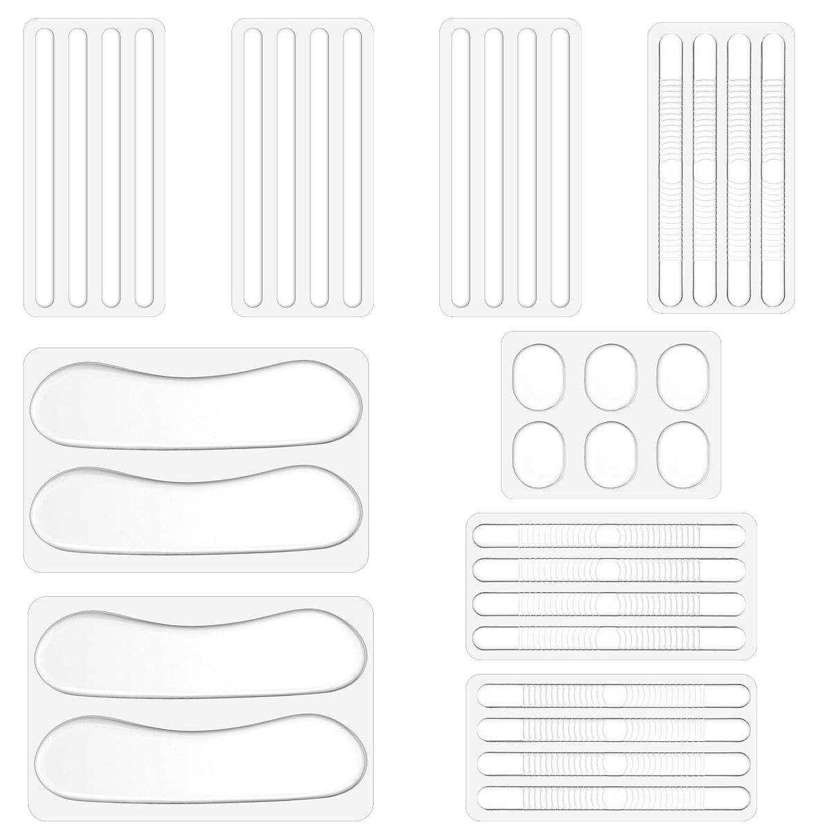 Ymapinc Silicone Heel Protectors, 34Pcs High Heel Cushion Pads Heels Grips for Ladies Shoes, Sling Back Heels Grips to Stop Sandals Rubbing Anti Slip Grip
