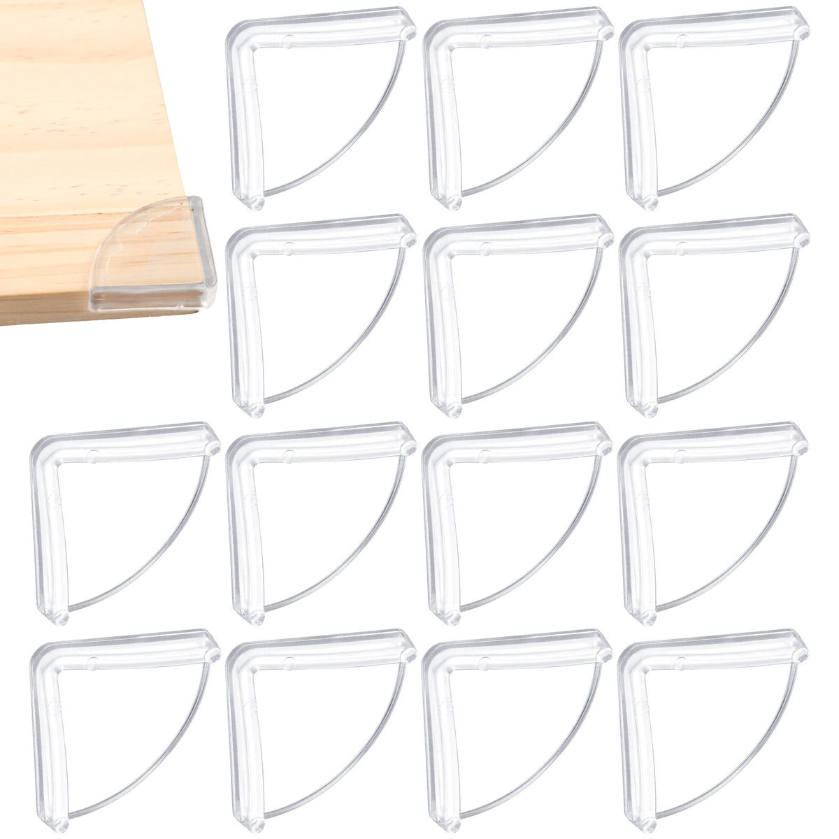 RAHHLIZS 8pcs table Corner Protectors Clear Corner Guards Corners Covers