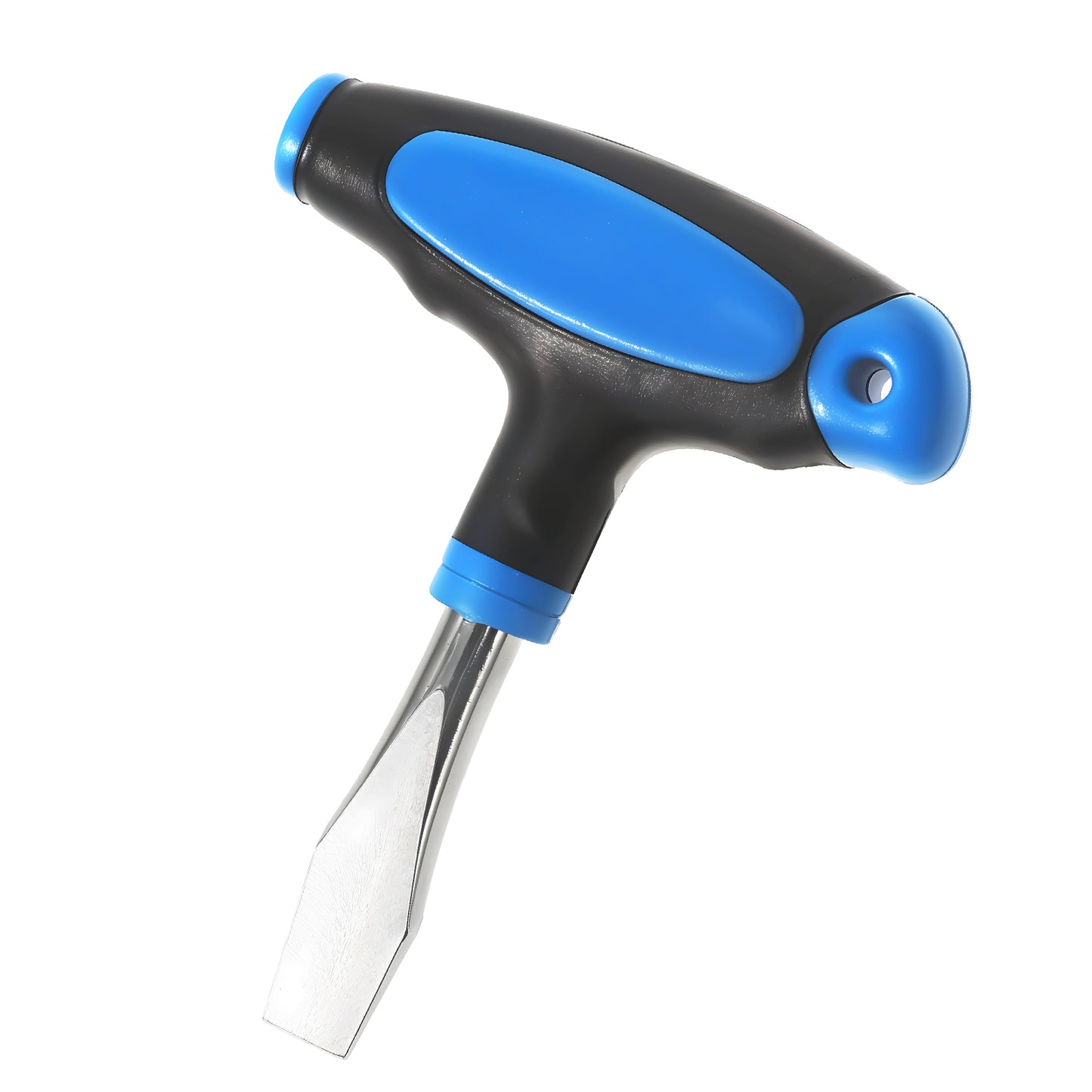 T Handle Screwdriver T Handle Flathead Screw Driver Ergonomic Screw Drivers Assembly Tools for Slotted Screws Used on Quick Release Plate or Camera Tripod Monopod 3.94 × 0.39 × 0.71 Inch Blue Black