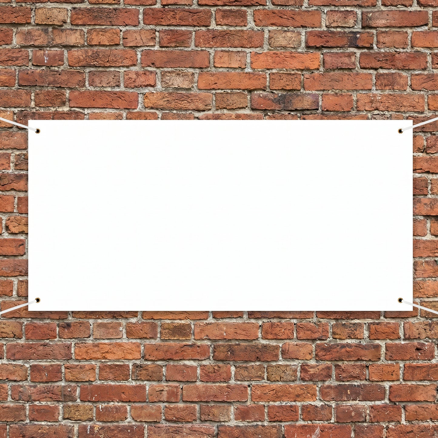 RAHHLIZS Large Blank Banner Signs to Decorate White Banner with Hanging Ropes for Business School Outdoor Indoor Wall Decoration, Art Craft Canvas Christmas Birthday Party Decor