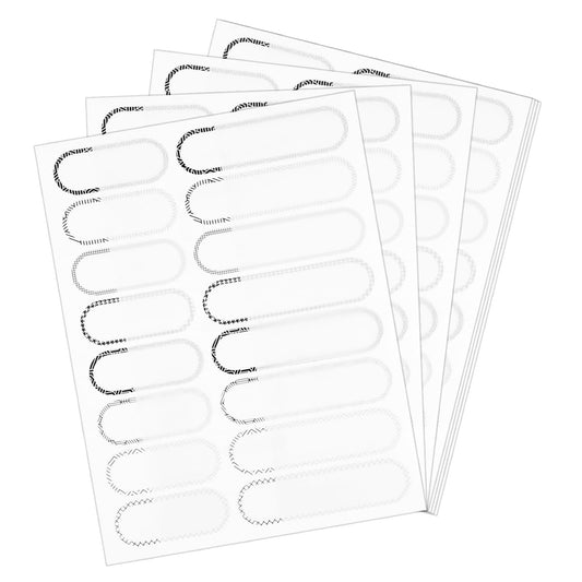 Xinjoduz Water Bottle Labels Waterproof 160 PCS Daycare Bottle Labels Reusable Custom Name Labels Easy Peel Off and No Residue Dishwasher Freezer Microwave Safe for Baby Kids Daycare Business Office
