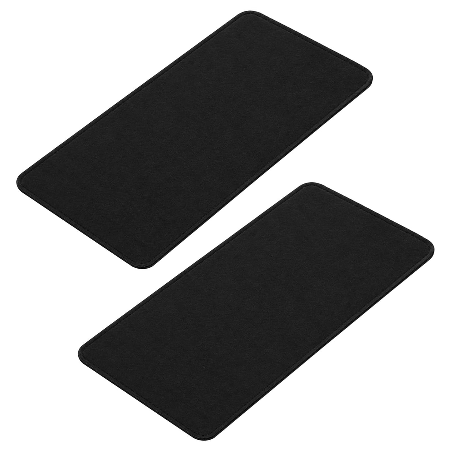 2 Pcs Felt Base Shaper 12.2×6.3 Inch Bag Bottom Shaper Pad Black