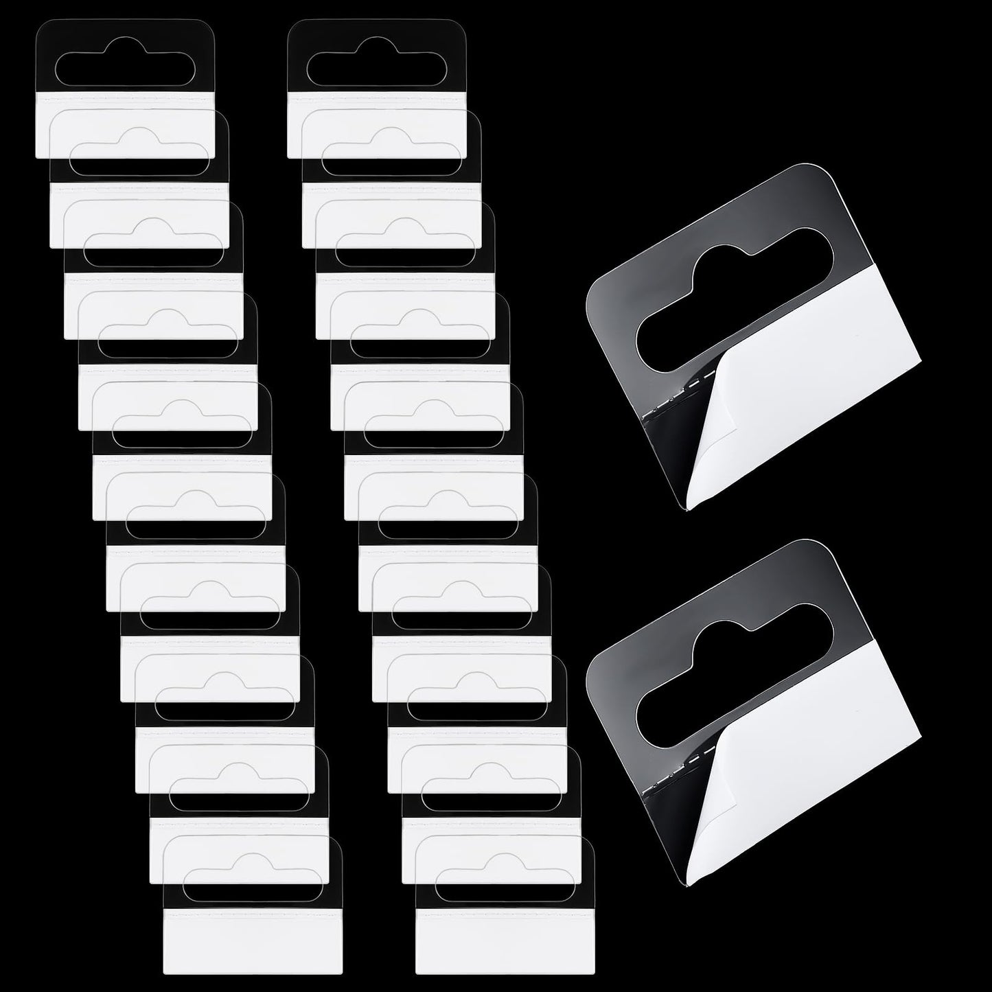 20 PCS Adhesive Picture Hange Clear Foamboard Hanger Adhesive Plate Hangers for The Wall Stick on Picture Hangers Plastic Sawtooth Adhesive Picture Hanger Plastic Picture Hangers Without Nails