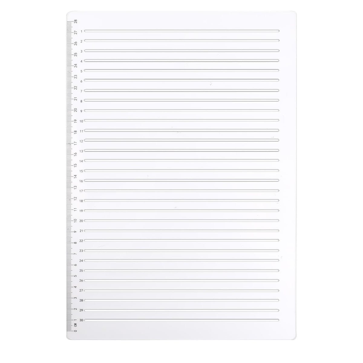Chsoejuf Straight Line Stencil Template, 11 in Scale Line Stencil Template