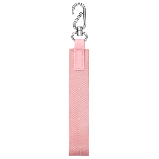 1 Pcs Wristlet Keychain for Women and Men Wrist Lanyard Strap for Keys Cute Key Chain Holder Wallet ID Badge Holder Suitable Car Keys Mobile Phone Pink 12.2 × 1.5 Inches PVC Zinc Alloy