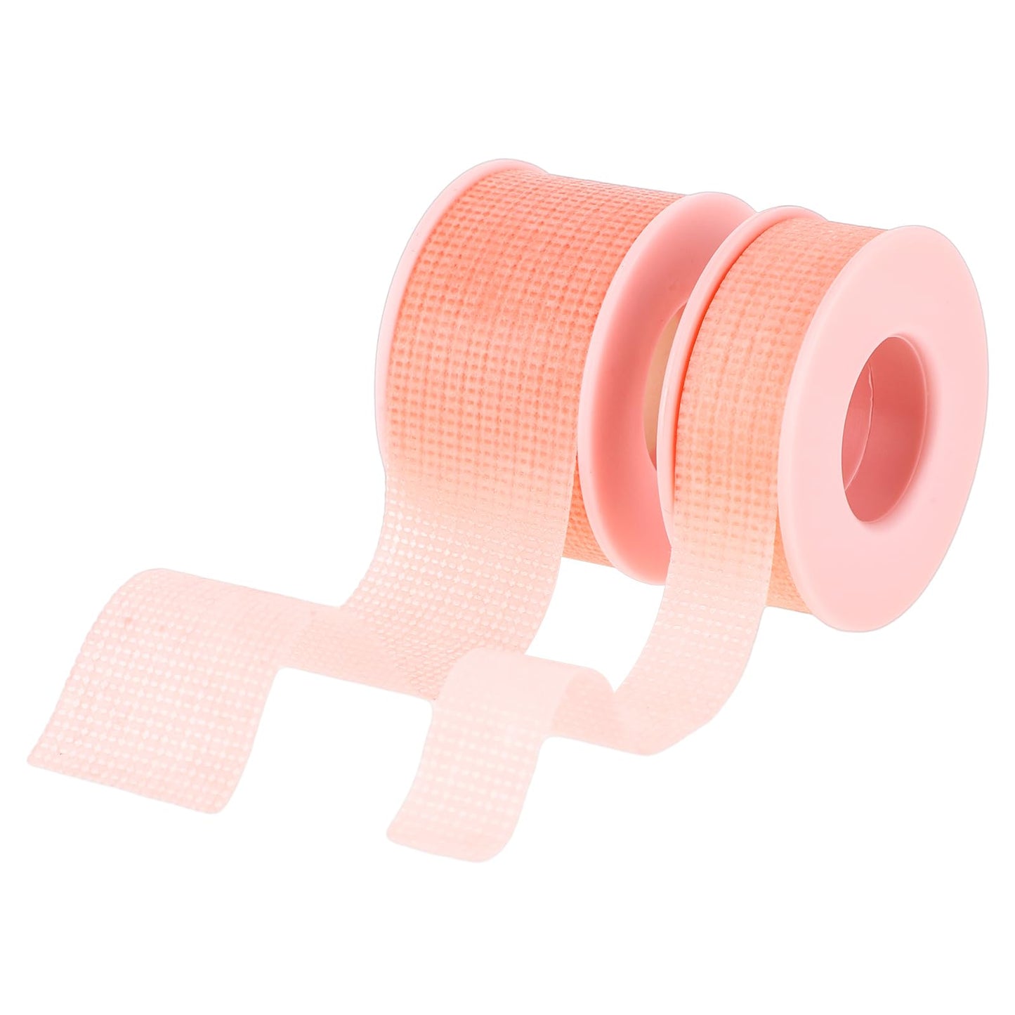 2 Rollen Wimpernband, empfindliches Klebeband für Wimpernverlängerungen, Silikongelband für Wimpernverlängerungen, zur Entfernung empfindlicher Haut, atmungsaktives Wimpernverlängerungsband (Rosa)