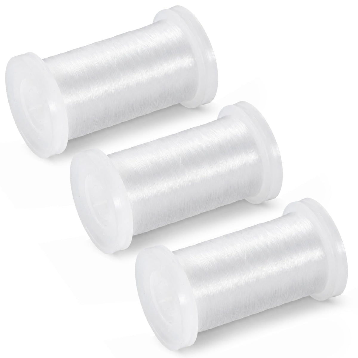 Chsoejuf 0.15mm Invisible Thread, 200m Nylon Sewing Thread for Sewing