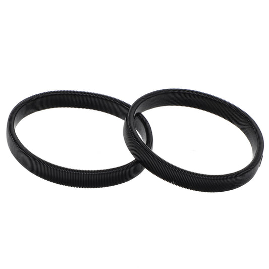 2 PCS Sleeve Garters Stretchy Metal Armbands Anti-Slip Shirt Sleeve Holder Metal Arm Garters Elastic Sleeve Cuffs to Hold up Sleeves for Women Men for Universal Suit Coat Cuff Shirt Sleeve (Black)