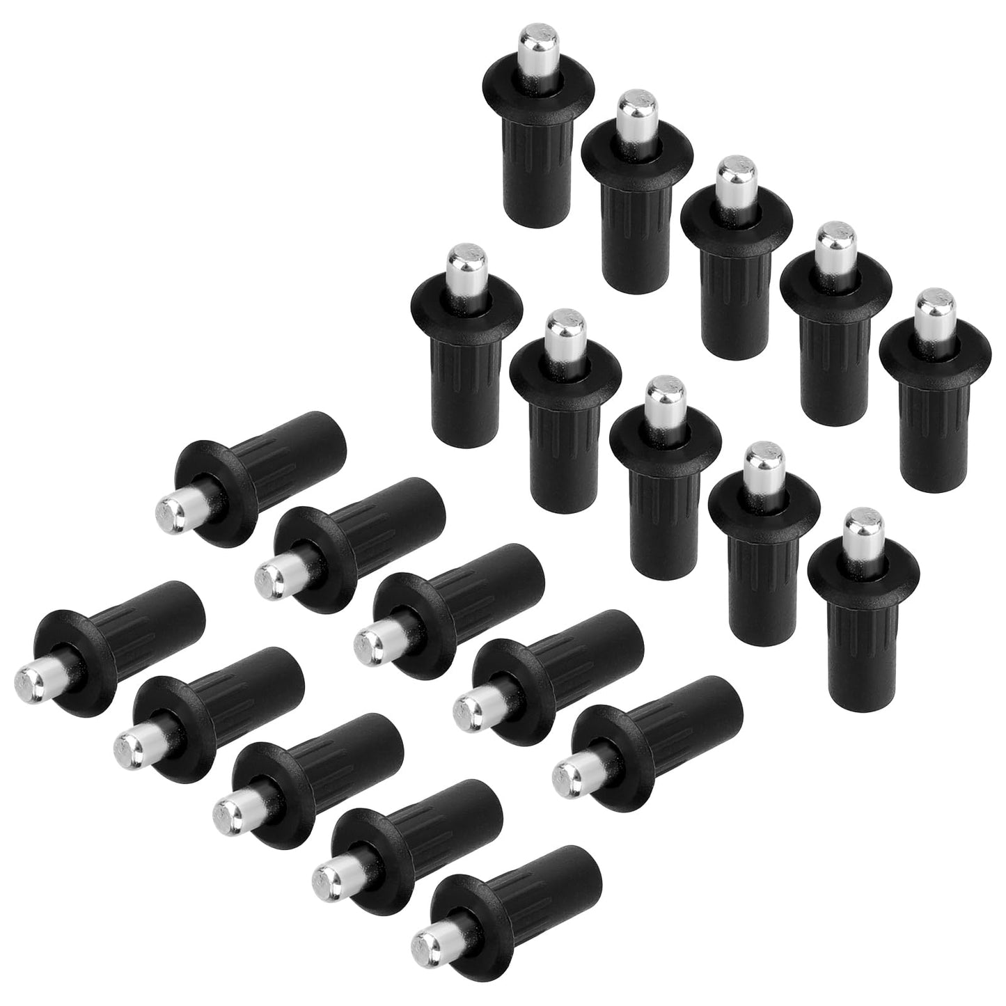 20 Pcs Cabinet Door Repair Pins Springs Loaded Latch Pining