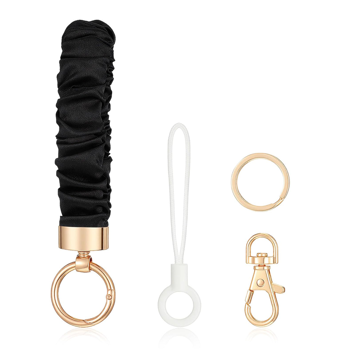 Quvvarly Stretchy Wristlet Keychain for Women and Car Keys