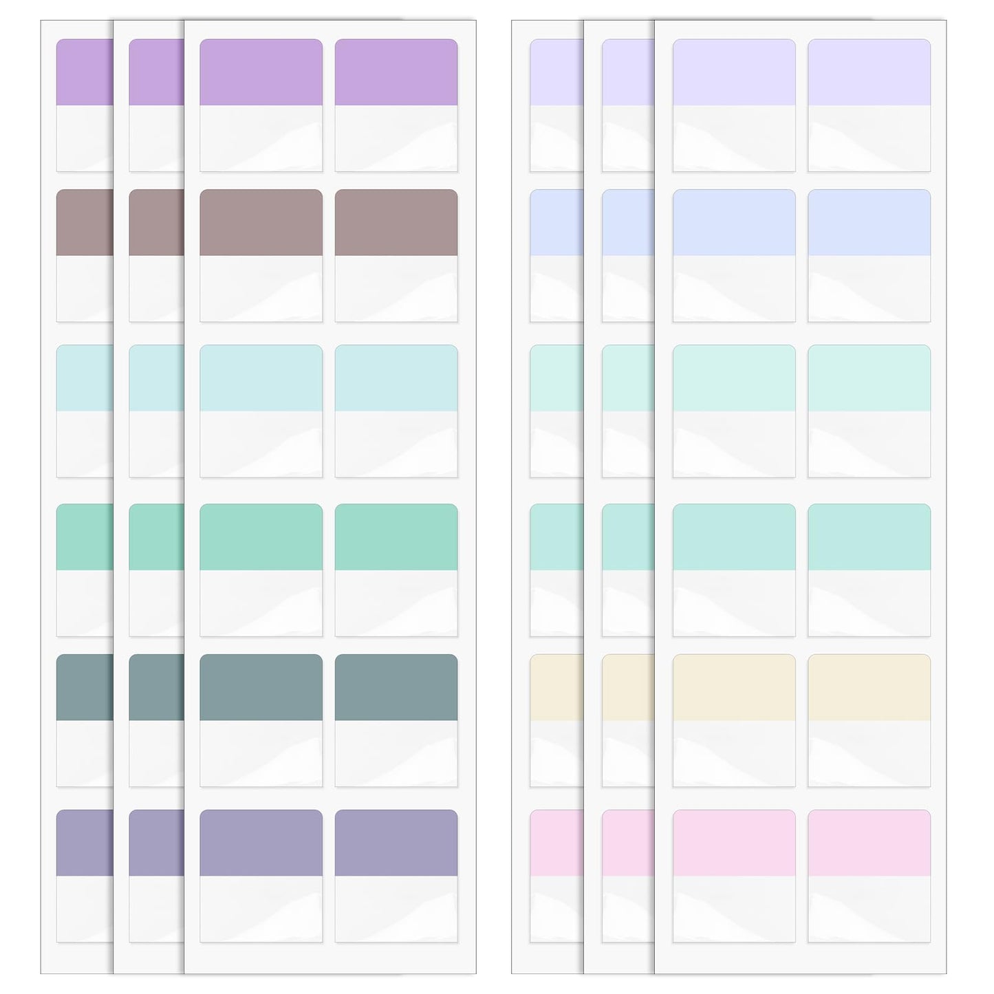 240 Pcs Sticky Index Tabs Page Stickers Tabs Sticky Tabs Sticky Bookmark Tabs Small Sticky Tabs Bookmark Sticky Tabs Sticky Note Tabs for Books Page Markers Tabs for Notebooks File Classification