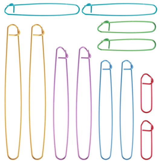 Stitch Holders For Knitting, 12 Pcs Knitting Stitch Holders Uk Knitting Accessories Uk Knitting Stitch Markers Uk Knitting Stitch Markers Stitch Markers Crochet For Manual Diy Blankets Project