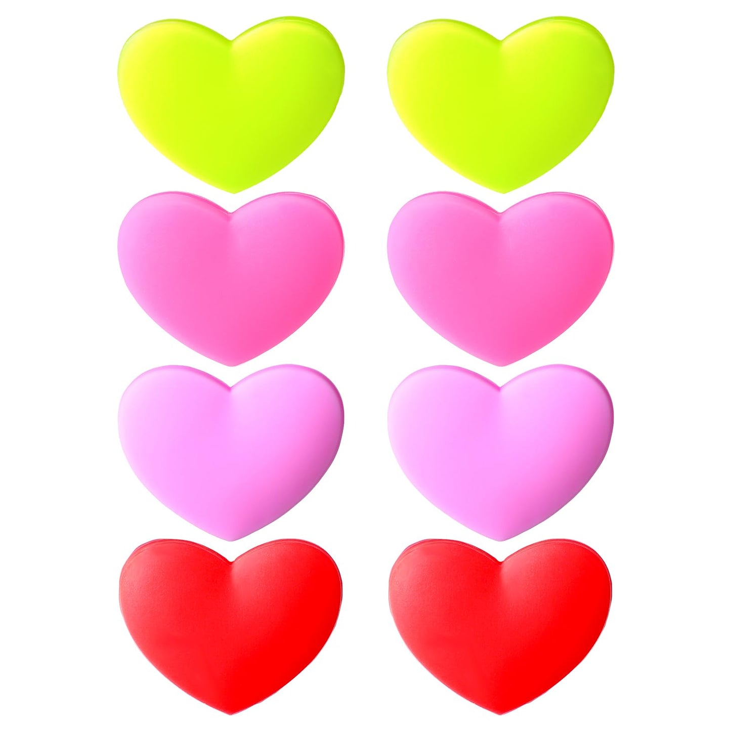 8 PCS Tennis Dampener for Racket Tennis Vibration Dampener Tennis String Dampener Heart-Shaped Silicone Dampener Tool for Tennis Racquet String Racket String Damping Tennis Accessories(4 Colors)