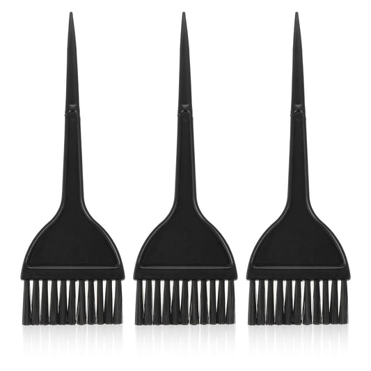 3 Pcs Hair Dye Brushes Color Tint Applicator Hair Coloring Brush Hair Color Applicator Brush Hair Dying Brush Tint Brushes For Hair Color Salon Use Home Diy Dyeing?Black?