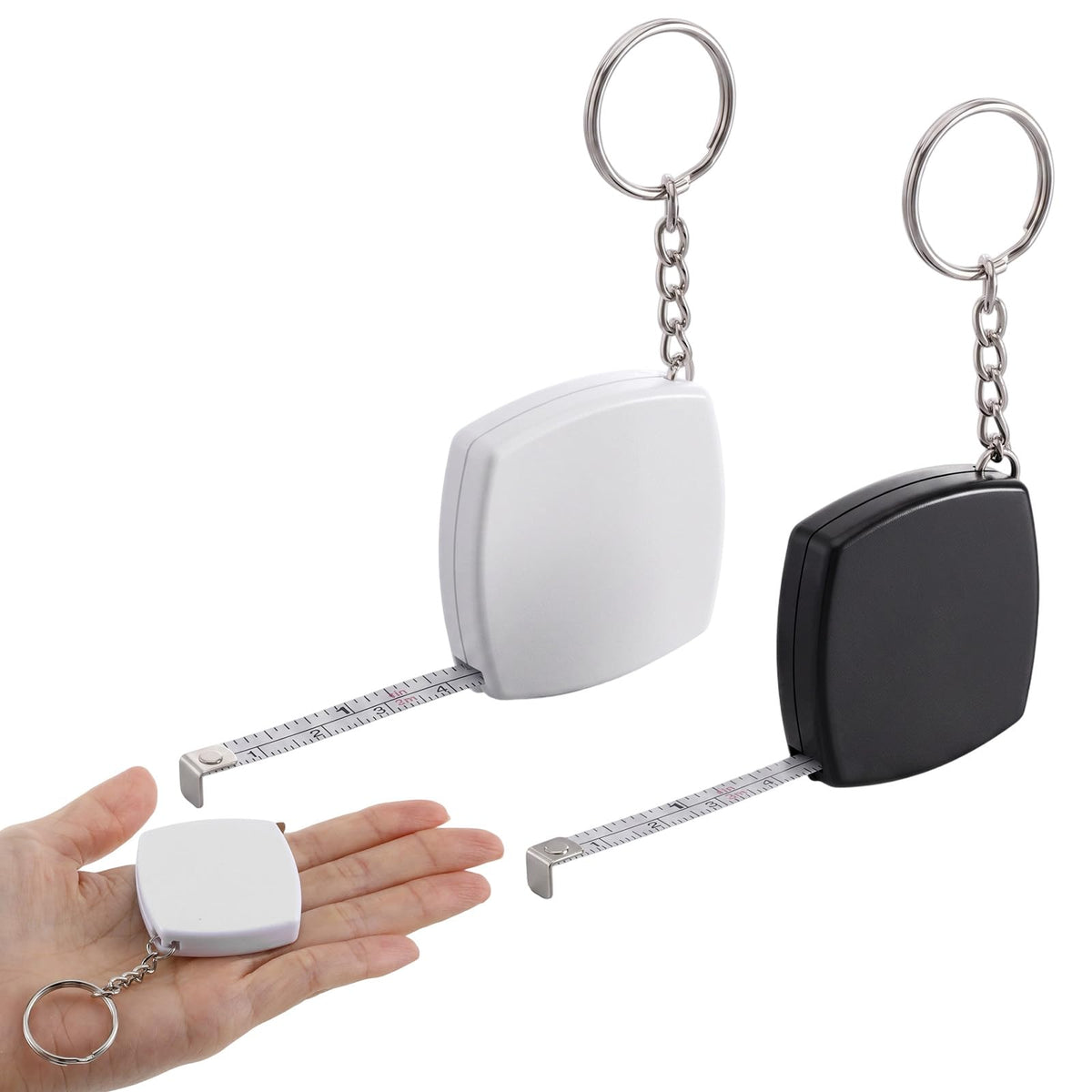 RAHHLIZS 2pcs Mini Measuring Tape For Body Measurement