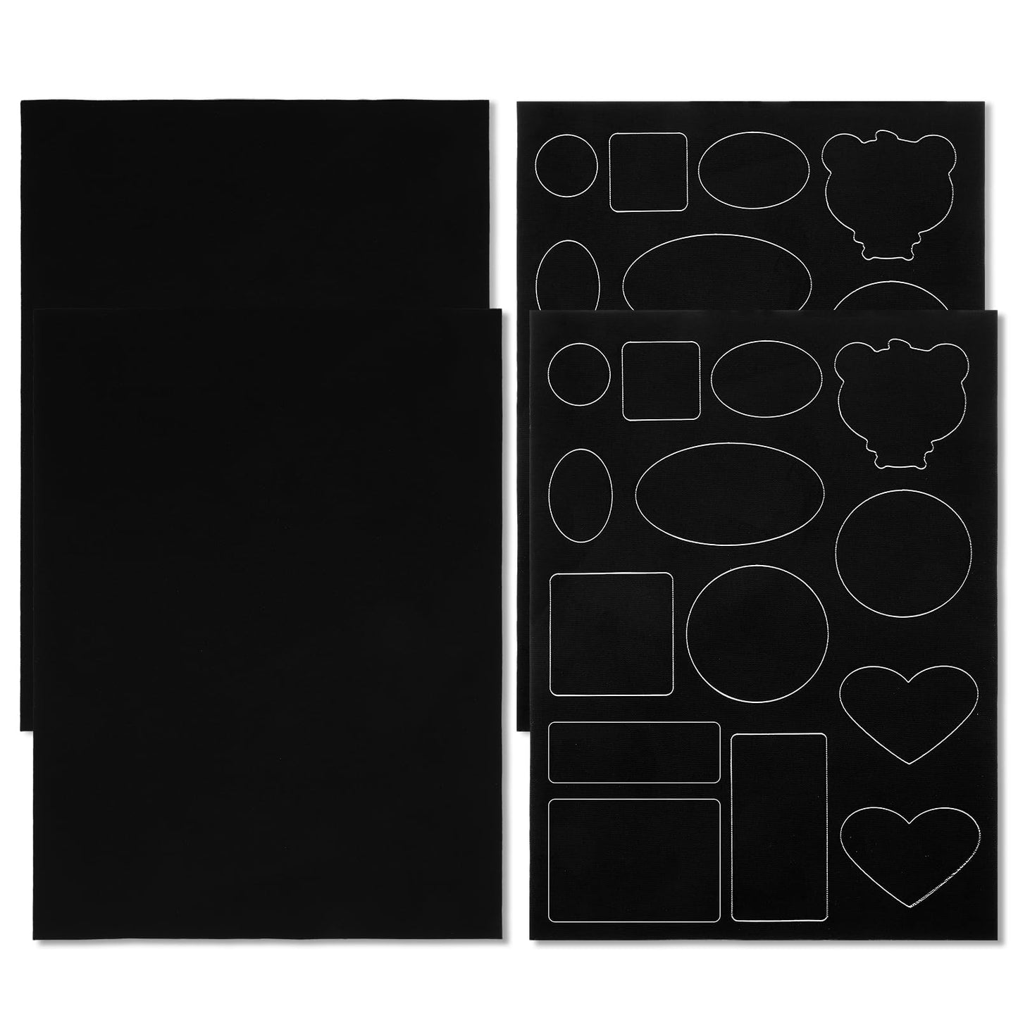 Ouligay 4Sheets Down Jacket Repair Patches Waterproof Self Adhesive Repair Patches Fabric Repair Tape Tent Repair Kit for Clothing Jacket Tent Outerwear Sleeping Bags