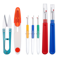 10 Pcs Seam Ripper Stitch Unpicker Tool Unpicker Sewing Tool Sewing Accessories Thread Cutter Large & Small Stitch Rippers with Trimming Scissor for All Kinds of Sewings Jobs,Crafting, DIY
