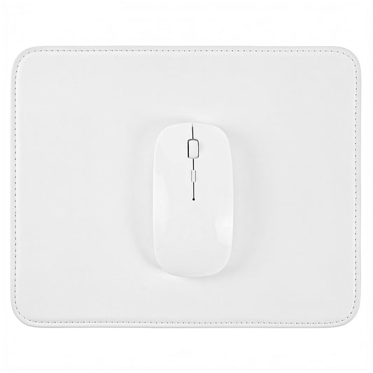 Ymapinc White Non Slip Mouse Pad, 26x21cm