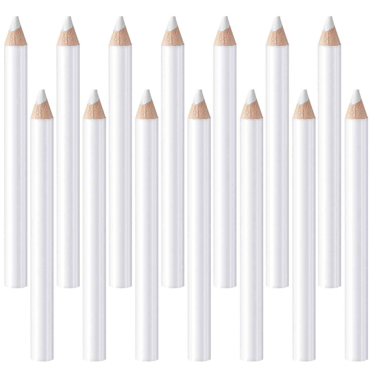 Ymapinc Tailor Chalk, 14PCS Fabric Pencils Set, 8.5 cm Water Soluble White Chalk Pencil, Washable Tailors Chalks Pen, Dressmakers Sewing Chalks for Marking Fabric for Quilting & DIY Crafts