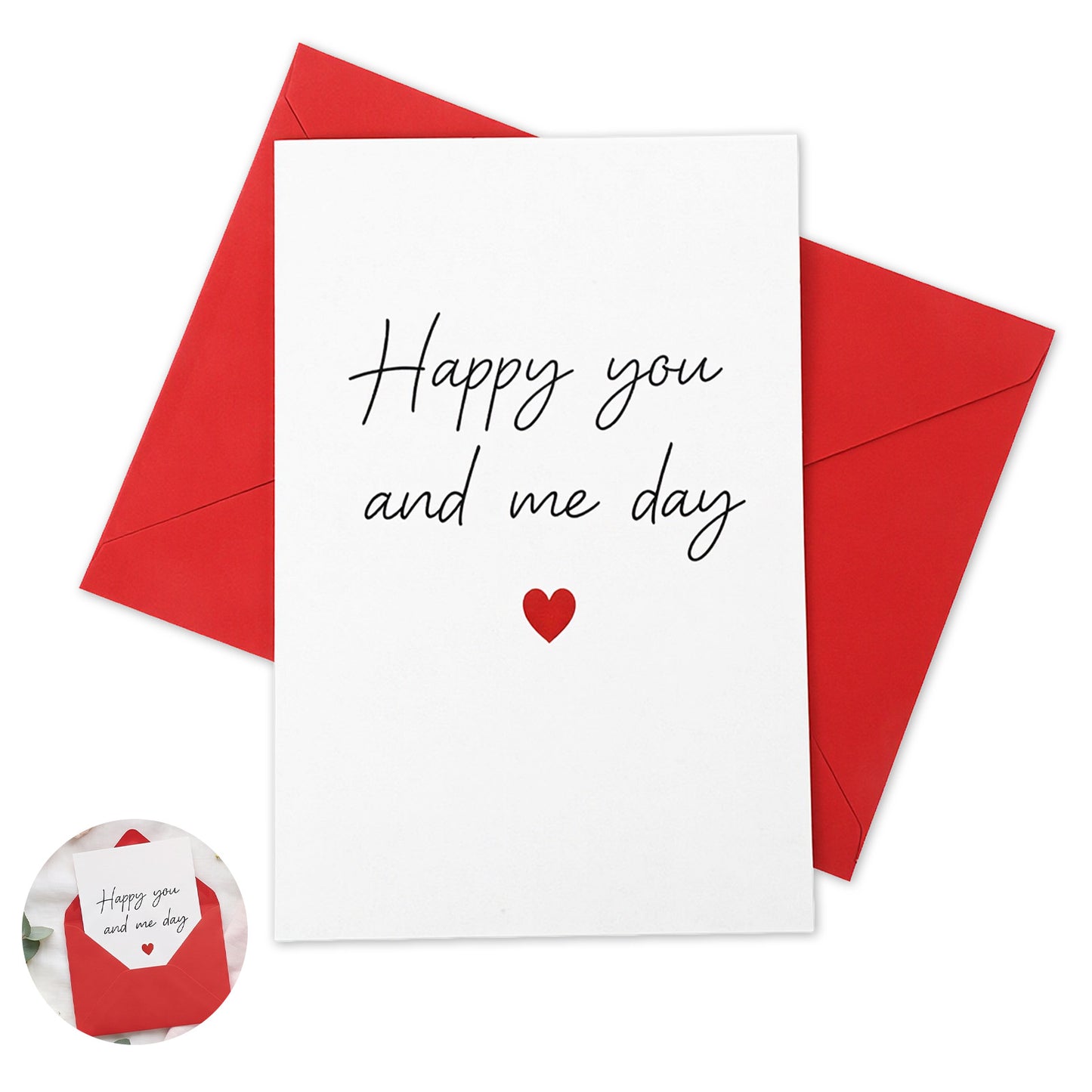 RAHHLIZS Wedding Anniversary Card for Wife, Her, Him, Women,Men, Husband