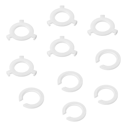 10 Pack E27 to E14 Lampshade Reducing Rings, Adapter Converter for Light Fixtures, Light Fixtures Replacement Converters Lamp Accessories Light Shade Replacement Washer Adapter