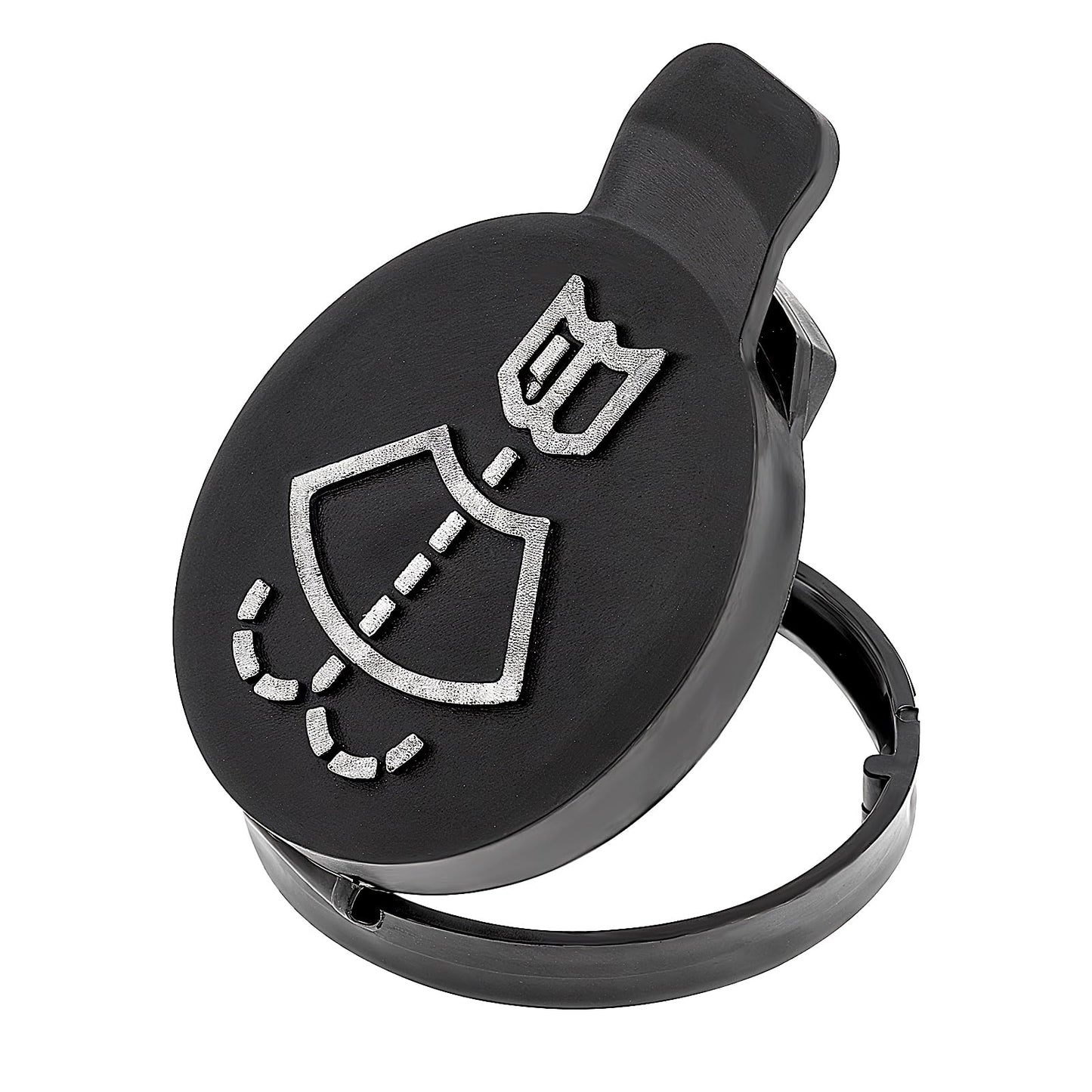 Washer Fluid Cap Black Windshield Wiper Reservoir Water Tank Bottle Cap, Automotive Windshield Washer Fluid Lid Cap Cover Accessories Replacement for Gmc Buick, Oem12767700/13227300