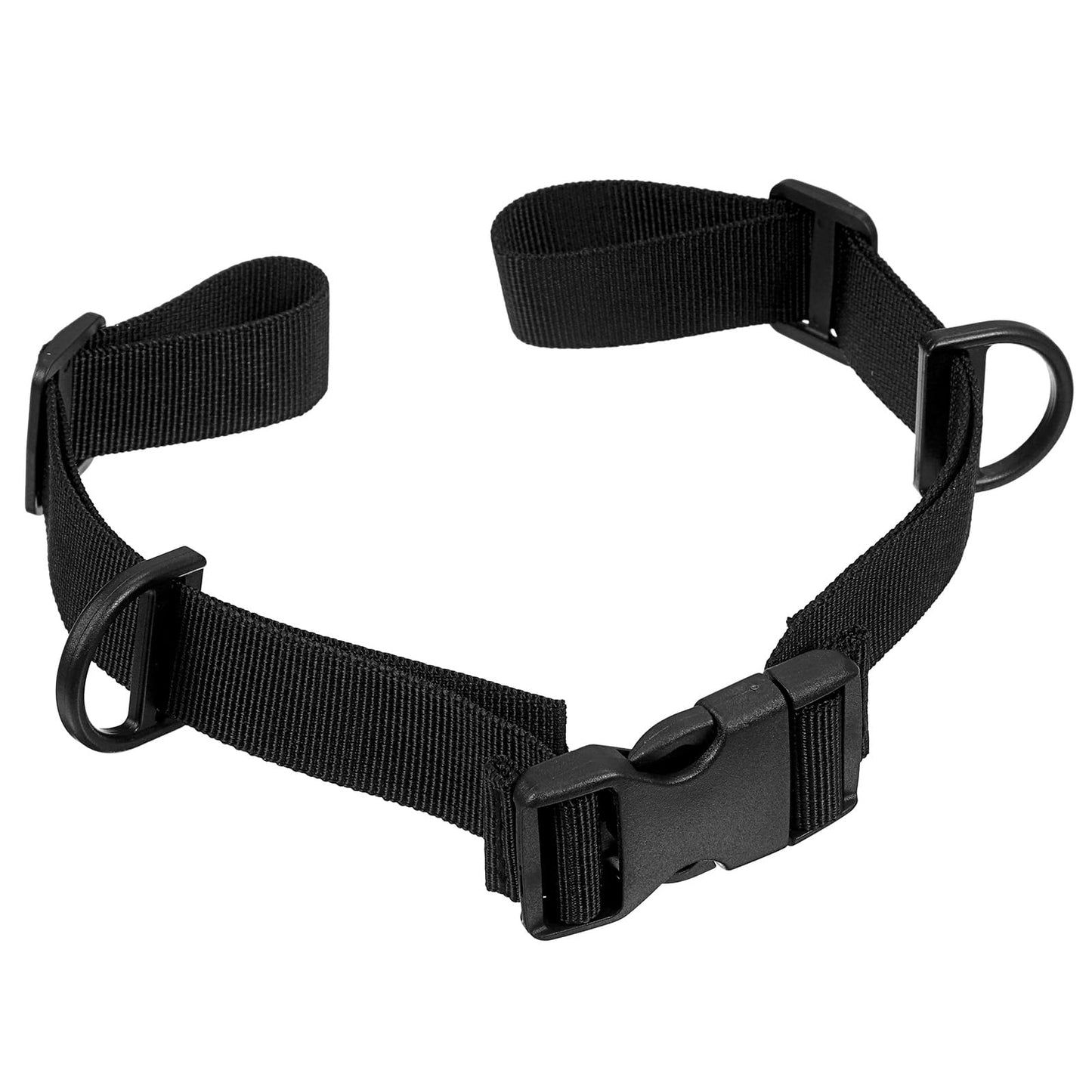 Teaaha Backpack Chest Strap, Adjustable Sternum Strap with Quick Release Buckle Harness Backpack Accessory Strap for Hiking, Camping, Outdoor Adventures (Black)