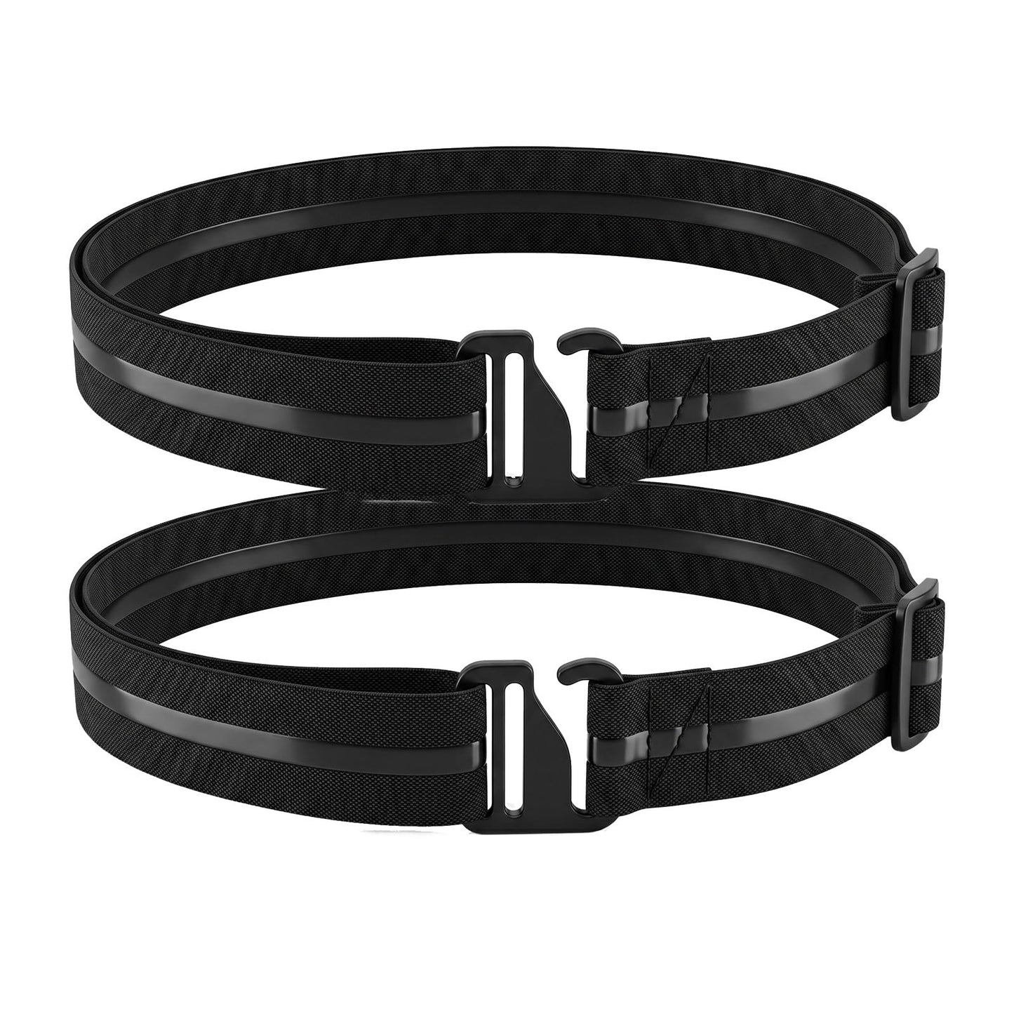2 Pcs Shirt Stays Belt for Men Shirt Tucker Holder Crop Top Band for Women