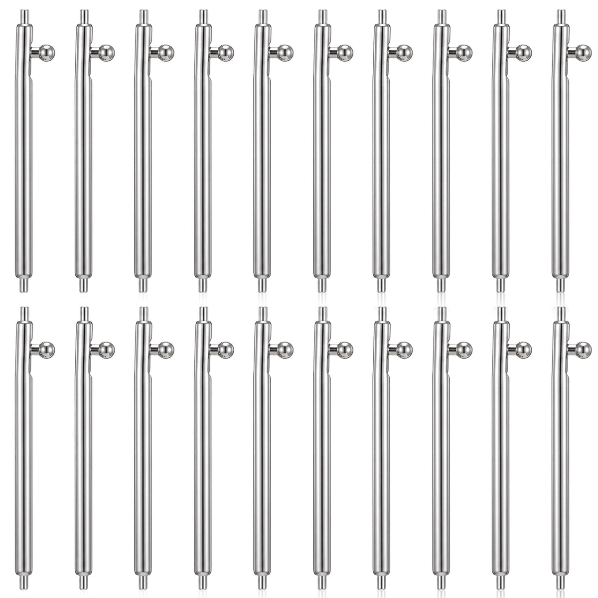 ZAHESIDS 20 Pack 22mm Quick Release Spring Bars Watch Pins Replacement Kit