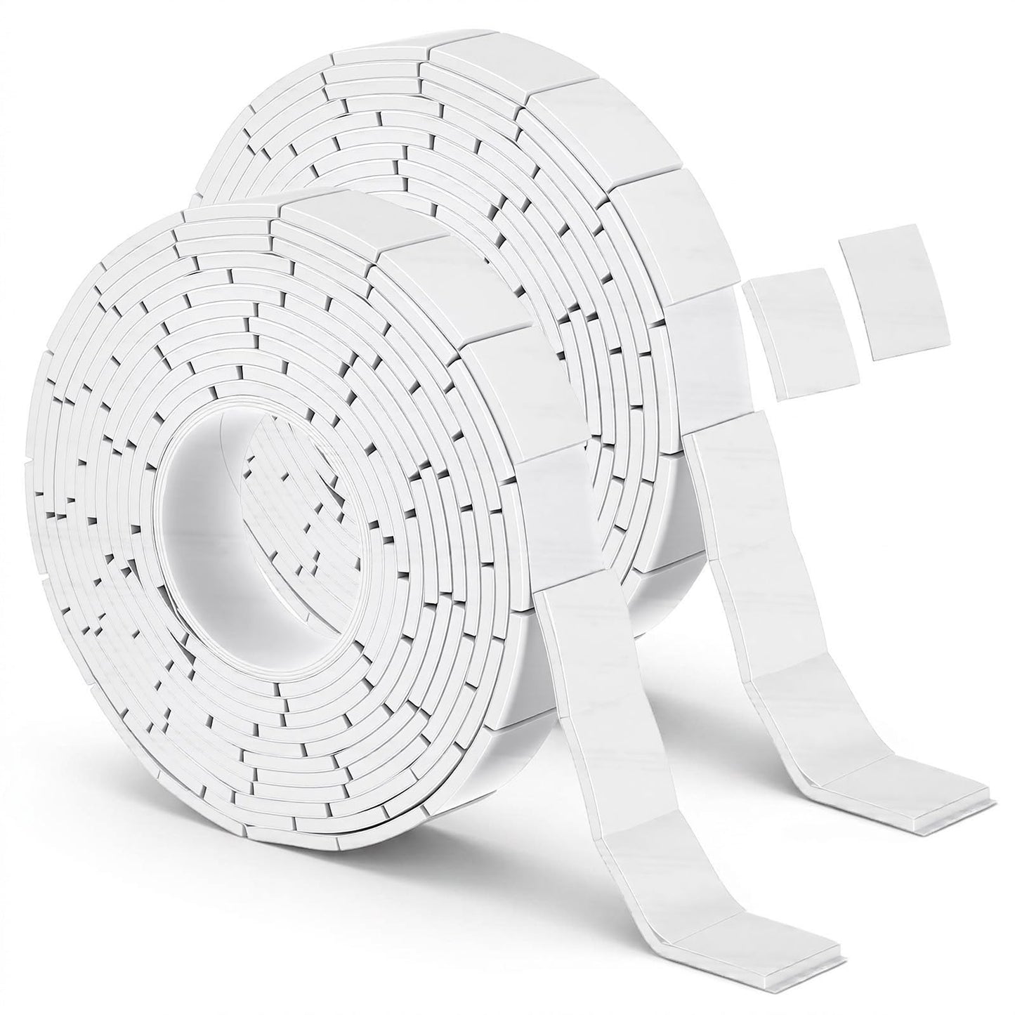 Chsoejuf 280 Pcs Foam Double Sided Tape, Precut Squares Foam Tape