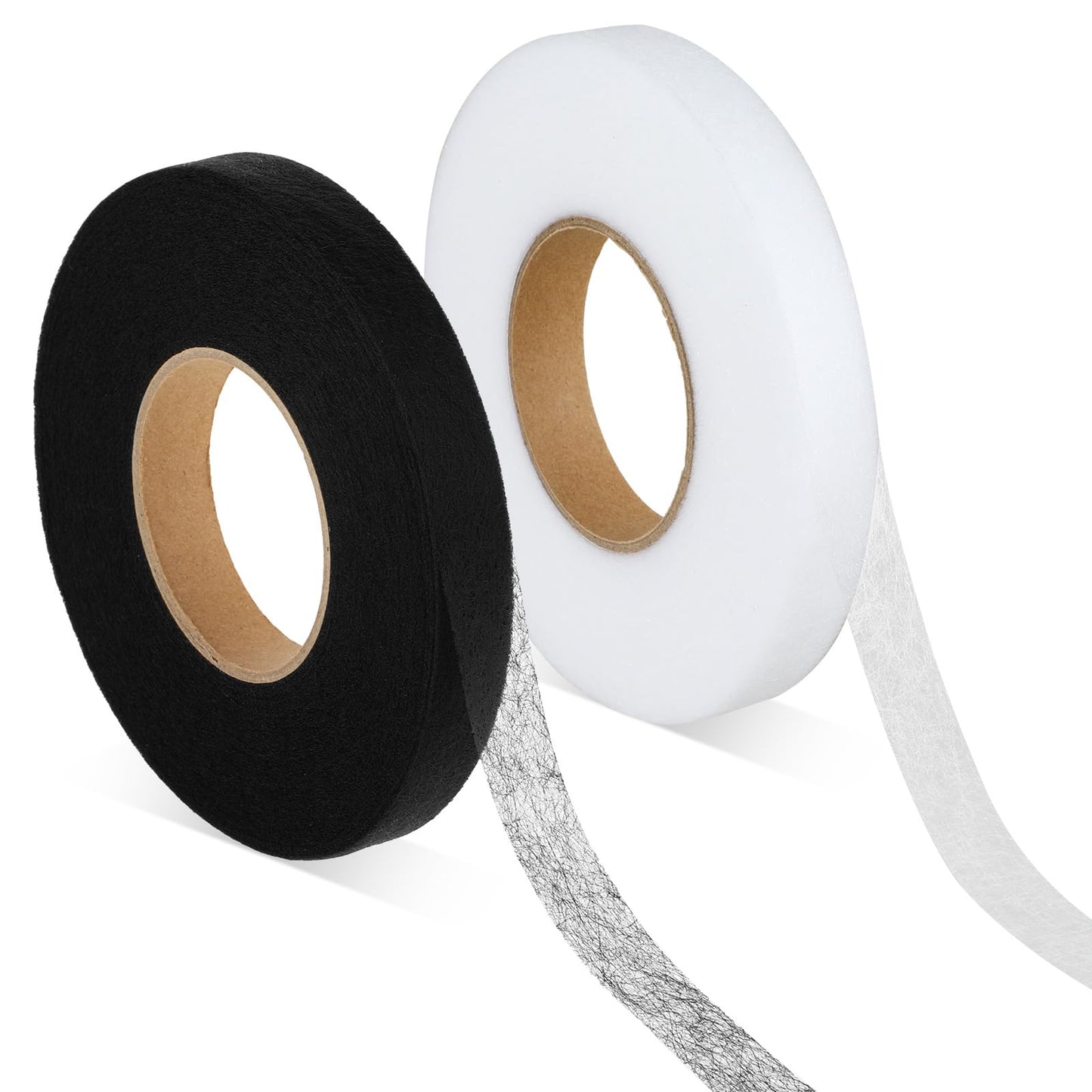 Mabor 2 Rolls 140 Yards Wonder Web Hemming Tape,Fusing Hemming Strip,Iron On Hemming Tape for Curtains,Pants,Clothes,Keep Its Beauty,No Sew Hem Tape Iron On For Trousers