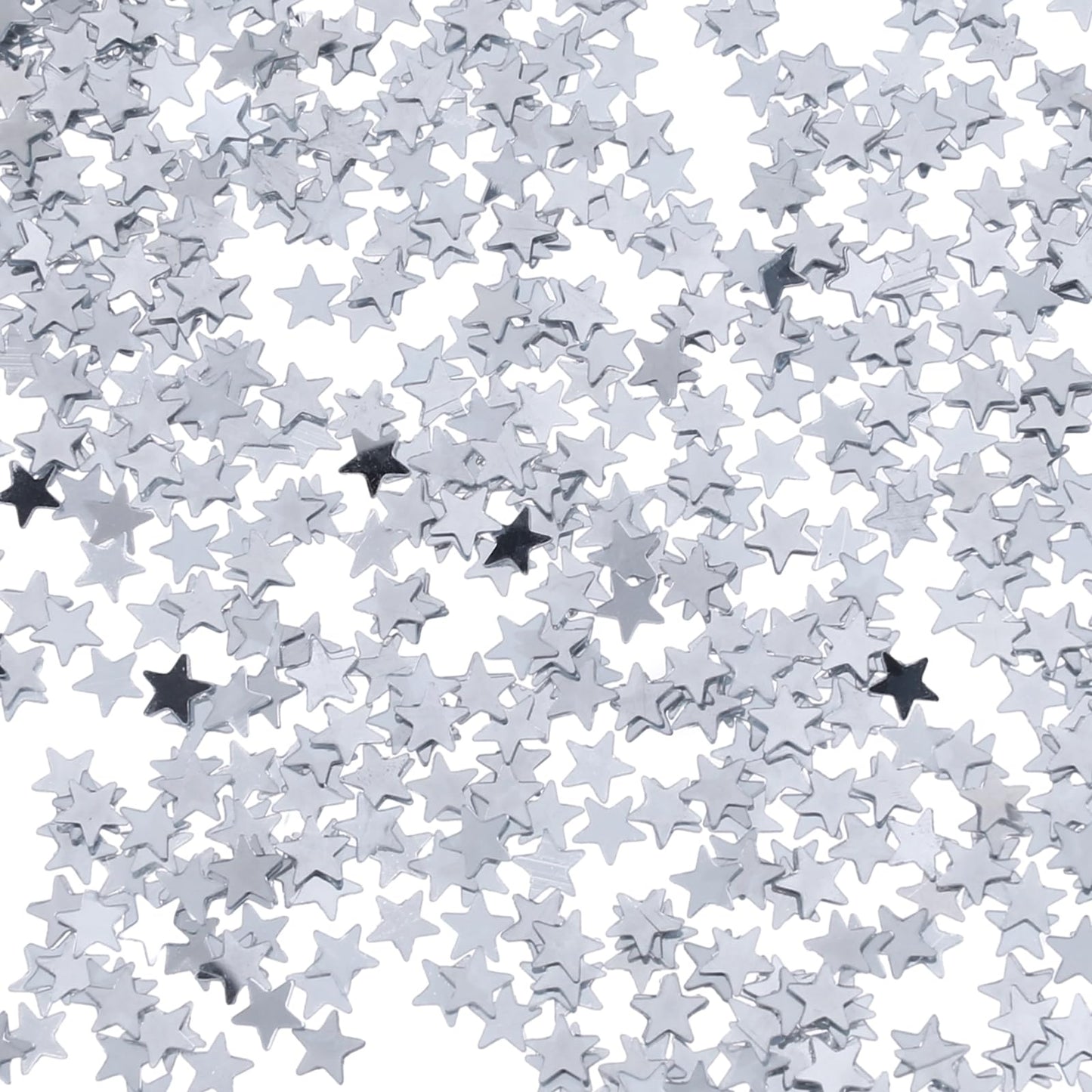 60g Star Confetti, Star Confetti For Table Star Glitter Star Sequins Silver Stars Table Confetti Bulk Confetti Christmas Glitter Confetti For Party Wedding Festival Decorations
