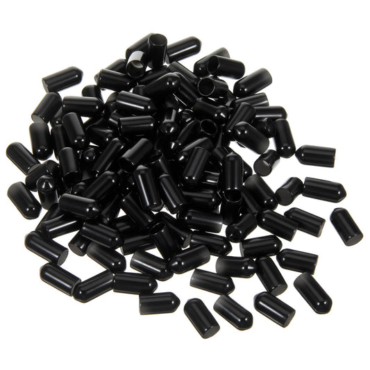 200PCS Pour Spout Covers, Rubber Bottle Caps Bottle Spout Cover Pour Spot Caps for Liquor, Liquid, Wine Clubs, Bars for Liquor, Liquid, Wine Clubs, Bars（Black）