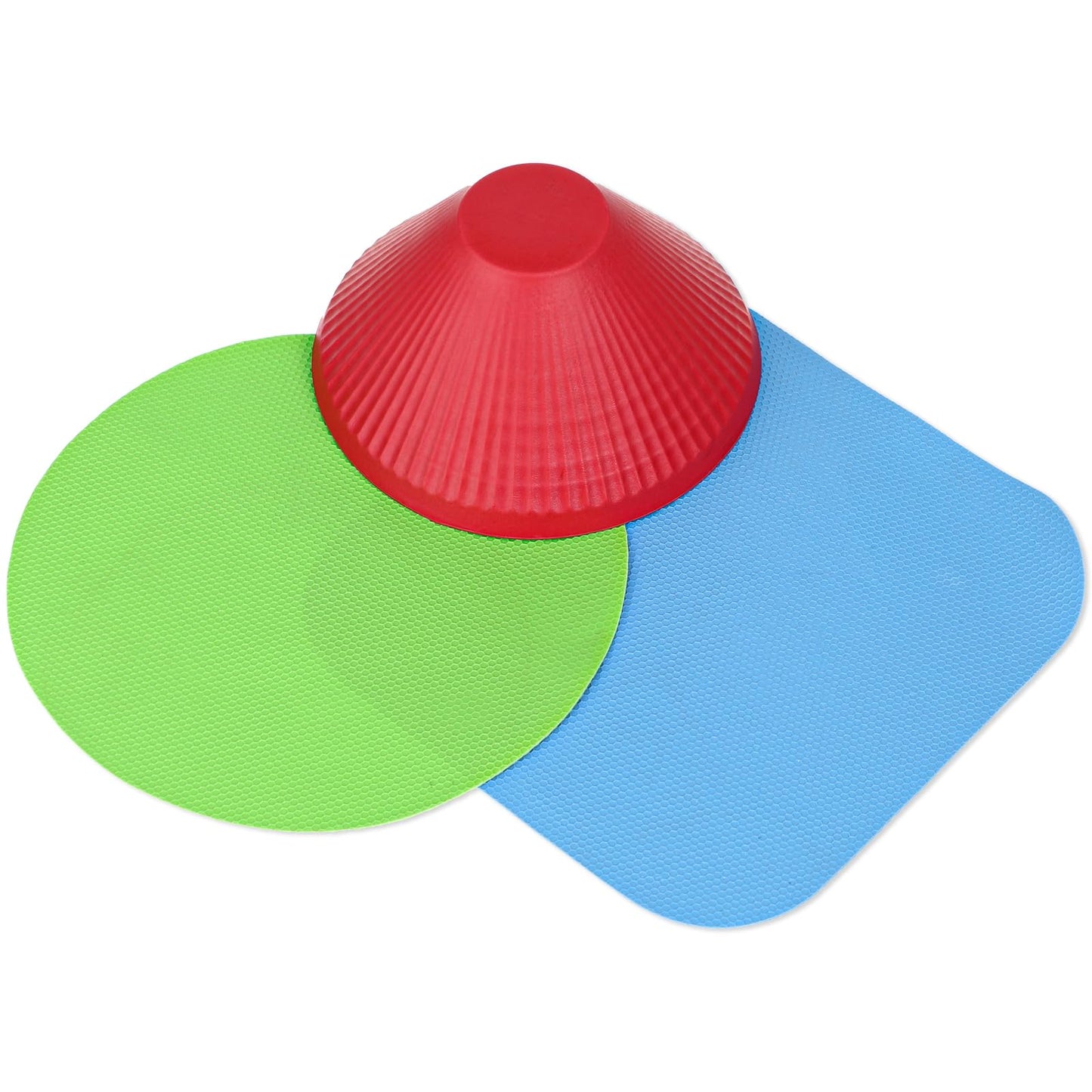 3 PCS Jar Openers for Arthritis Hands, Rubber Grippers Pad, Reusable Multi-Purpose Bottle and Can Lids Jar Opener Gripper Pad for Elderly Suffering from Arthritis Children Women Weak Hands-3 Sizes