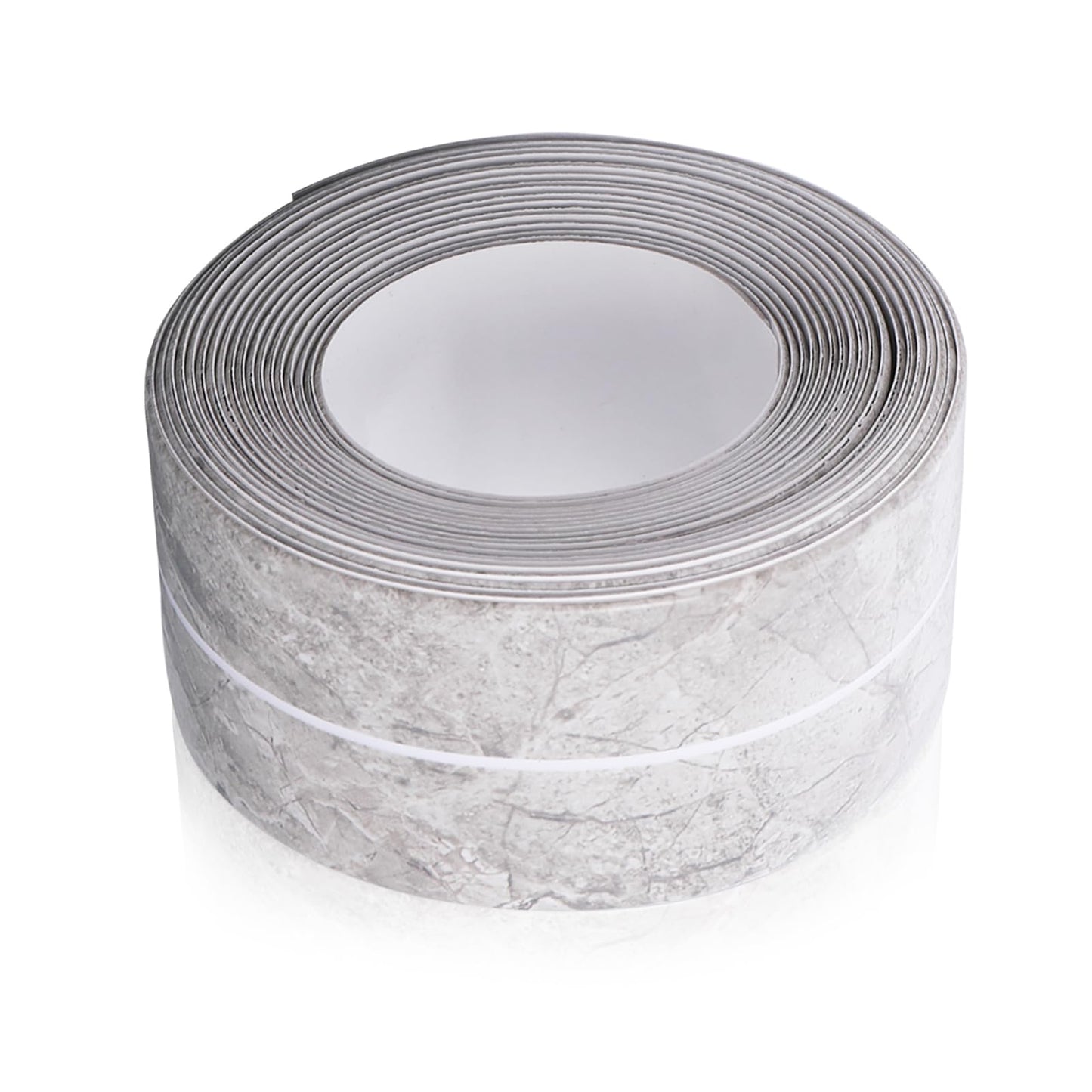 Kitchen & Bath Caulk Tape Sealant Strip, Mabor 3.2M Length Waterproof PVC Caulk Strip White Marble Caulk Strip for Kitchen Countertop Sink Toilet Bathroom Protector