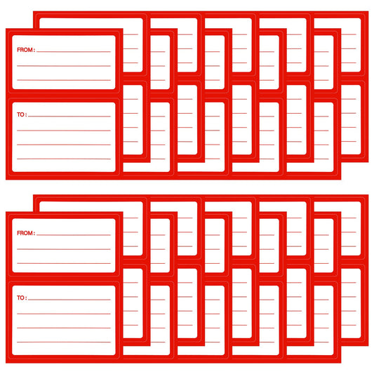 100PCS to from Return Address Mailing Labels，Ymapinc Self Adhesive Handwritten Mailing Labels for Envelopes Suitable for Envelopes Packages Schools Mail Boxes 4.5x3.5inch