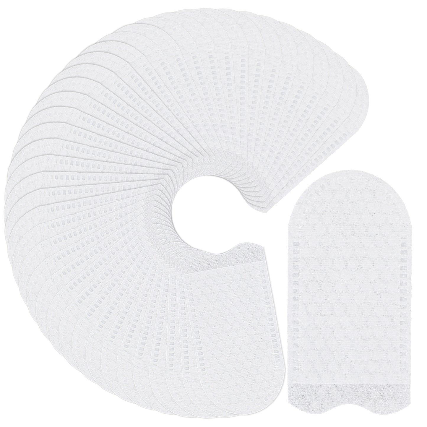 Ymapinc 100PCS Disposable Cotton Finger Cots, Disposable Breathable Pet Ear Wipes for Dogs Cats Ear Cleaning, Small Gloves Finger Sleeves for Pet Cleaning