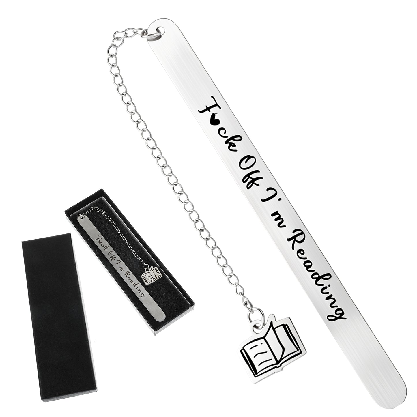Funny Metal Bookmark Funny Gifts for Book Lovers Women Book Pendant