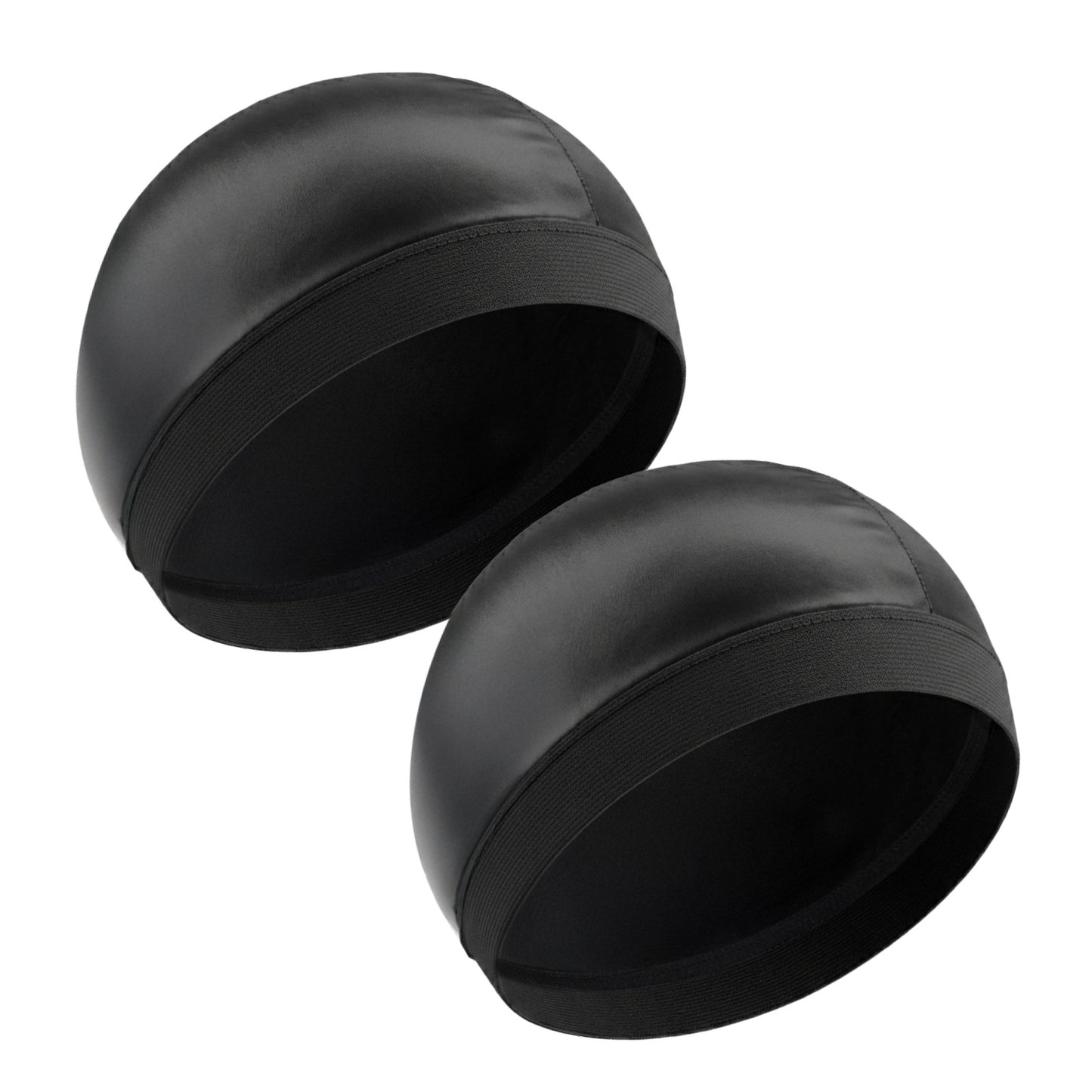Matwsec 2PCS Satin Skull Cap Wave Cap for Men