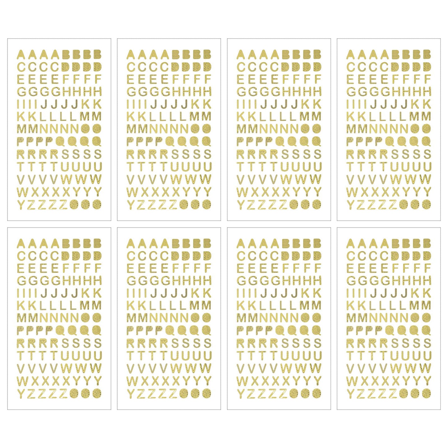 Ouligay 856 PCS Gold Letter Stickers Glitter 0.4 Inch Glitter Alphabet Stickers Self Adhesive Small Scrapbook Letters Stickers Waterproof ABC Letters for Graduation Cap Water Bottles Cup Crafts
