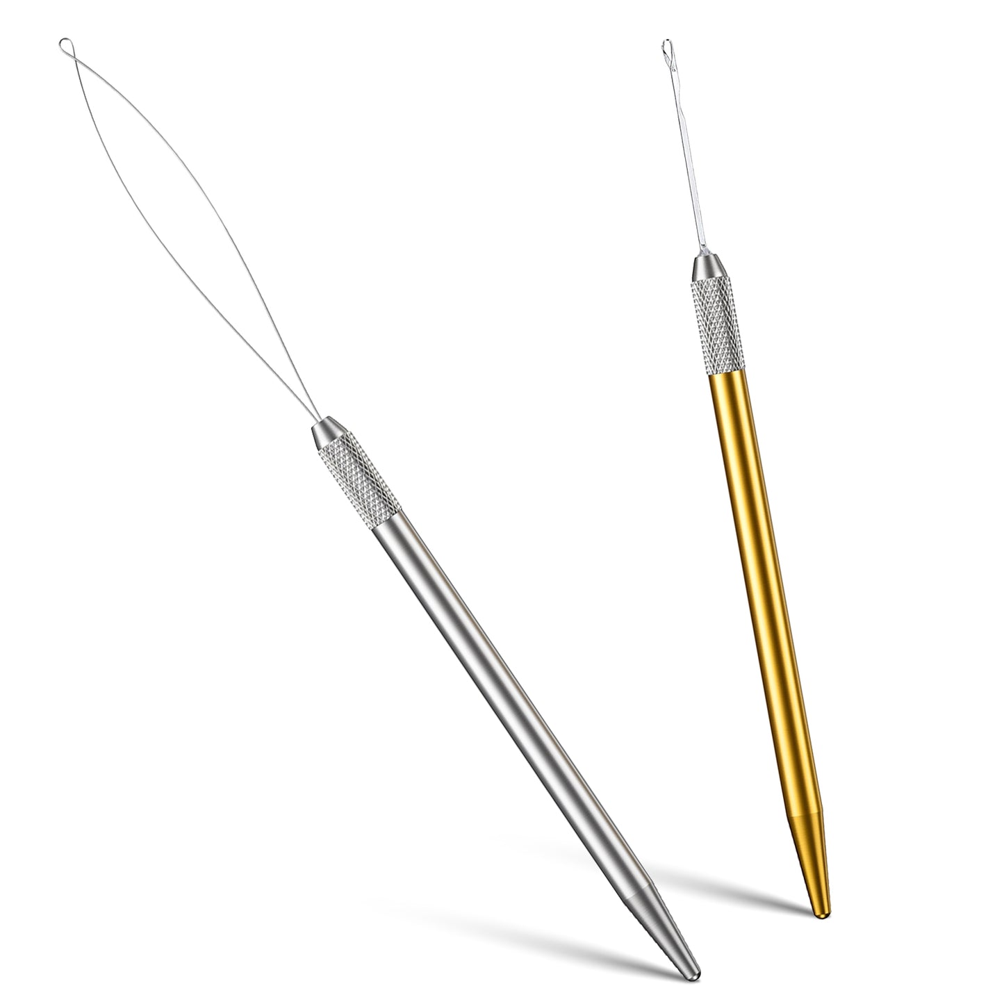 Shimmeroo Hair Extension Tool, 2sets Hair Tinsel Tool Hair Crochet Hook