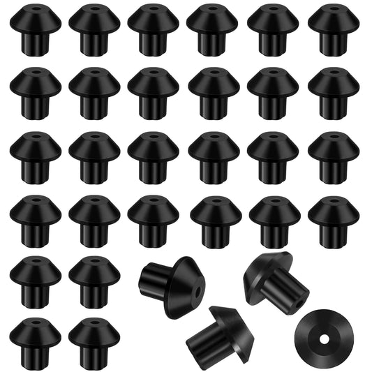 Ymapinc 32 Pcs Stove Grate Rubber Feet Top, Cooktop Appliance Feet Bumpers Stovetop Durable Heat Resistant Kitchens Leg Cover Pad Replaces Part WB2K101 WB02T10461